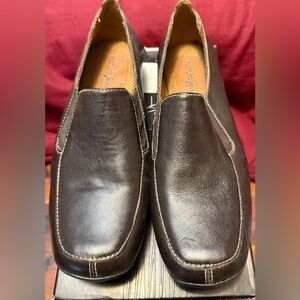 Naturalizer Dark Brown Leather Loafers 8 1/2 Wide
